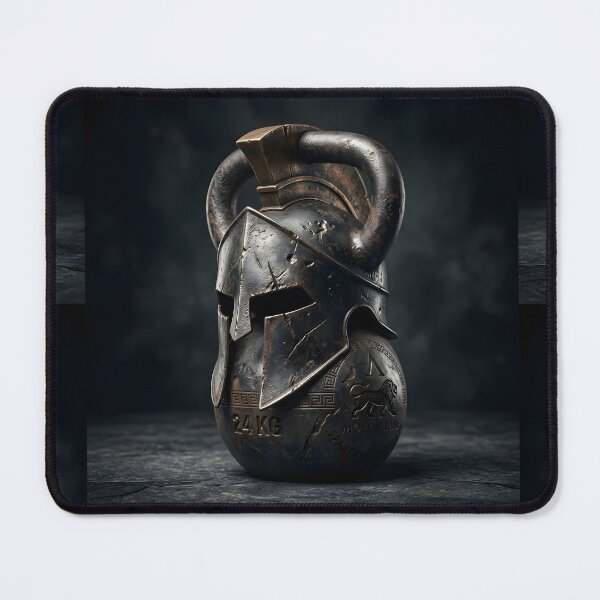 Item preview, Spartan Strength Molon Labe Kettlebell Helmet designed and sold by MouradStudio.