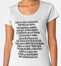 Tom Haverford Quote - Parks and Rec Women's Premium T-Shirt