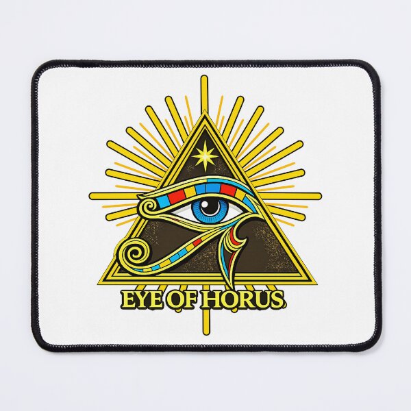 Item preview, Ancient Egyptian Symbols – Eye of Horus Ankh Sacred Art designed and sold by GulfSignature.