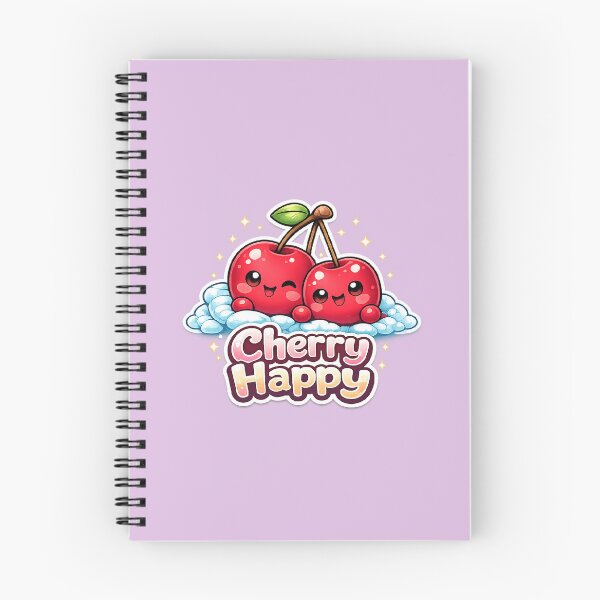 Item preview, Cute Kawaii Cherries – Cute Cherry Happy Design designed and sold by apanoracar.