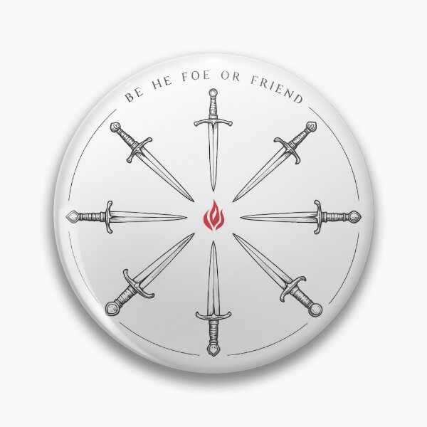 Item preview, Minimalist Swords Circle Oath Tattoo Graphic designed and sold by agearb.