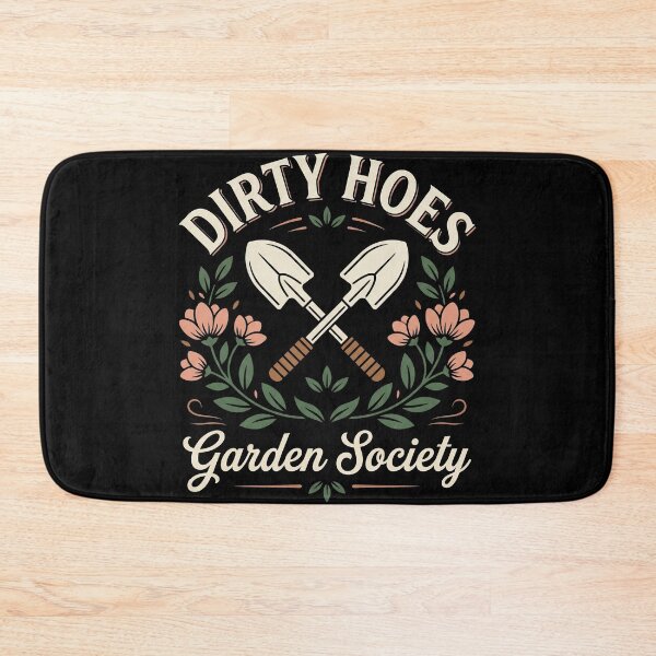 Item preview, Dirty Hoes Garden Society Vintage Gardening Design designed and sold by justinhmorton.