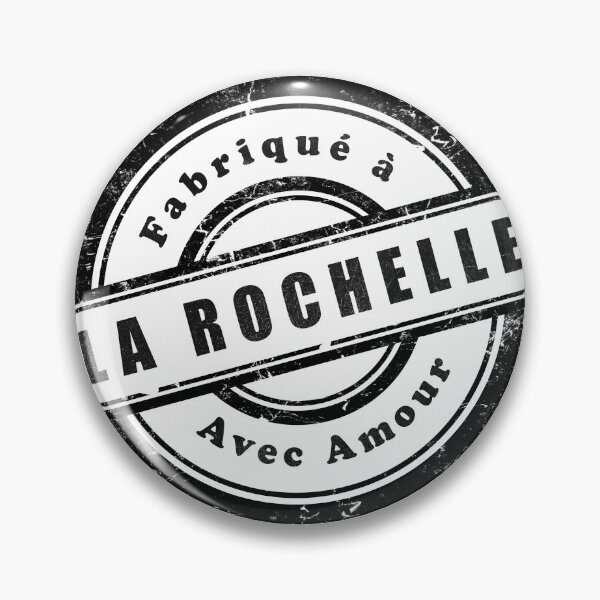 Item preview, Vintage stamp Made in La Rochelle with love designed and sold by Panneaux et signalisations - NPOITEVIN.