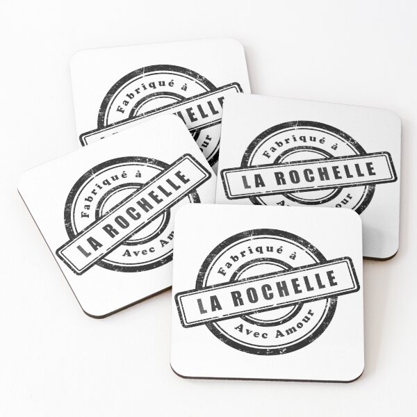 Item preview, Vintage stamp Made in La Rochelle with love designed and sold by Panneaux et signalisations - NPOITEVIN.