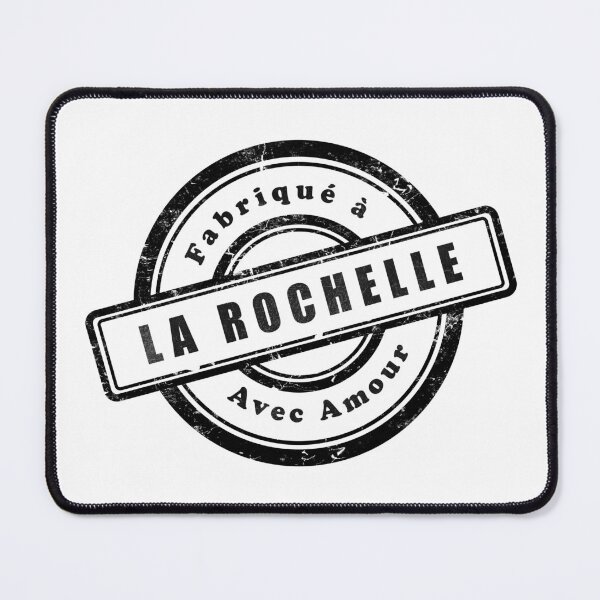 Item preview, Vintage stamp Made in La Rochelle with love designed and sold by Panneaux et signalisations - NPOITEVIN.
