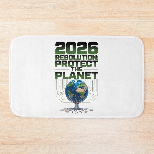 Item preview, 2026 Resolution Protect The Planet — Green Tech Tree Roots Earth Globe Environmental Graphic Tee designed and sold by proearth2022.