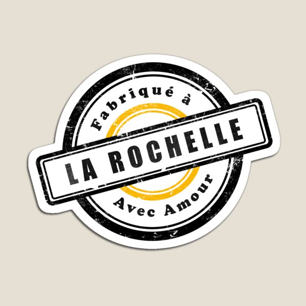 Item preview, Vintage Stamp Copy Made in La Rochelle with love designed and sold by Panneaux et signalisations - NPOITEVIN.