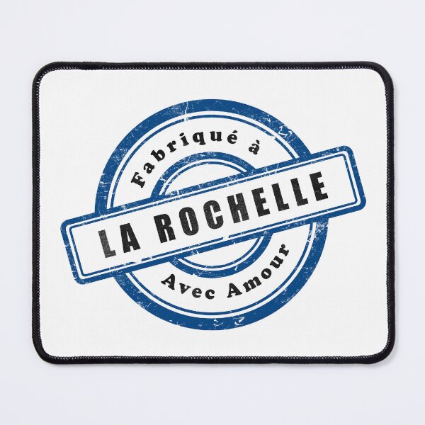 Item preview, Vintage stamp Made in La Rochelle with love designed and sold by Panneaux et signalisations - NPOITEVIN.