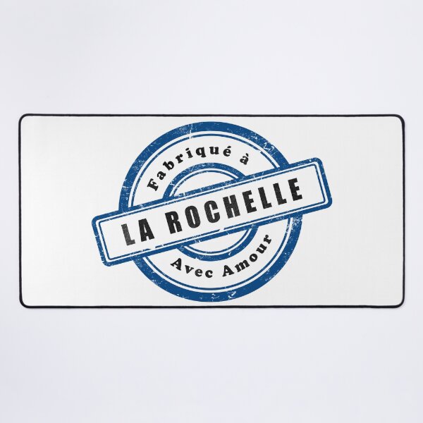 Item preview, Vintage stamp Made in La Rochelle with love designed and sold by Panneaux et signalisations - NPOITEVIN.