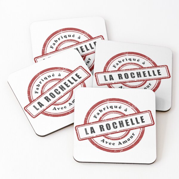Item preview, Vintage stamp Made in La Rochelle with love designed and sold by Panneaux et signalisations - NPOITEVIN.