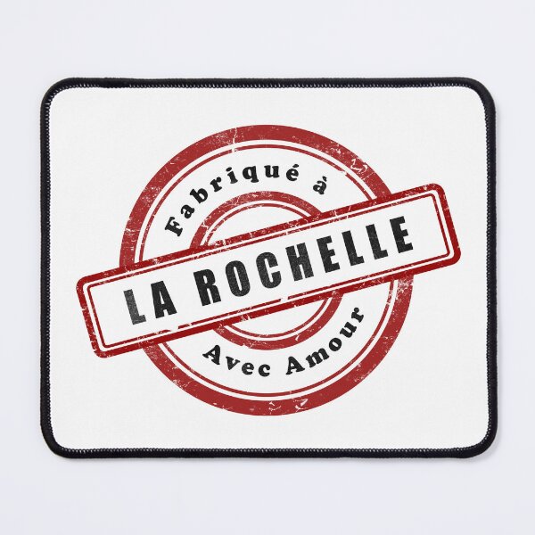 Item preview, Vintage stamp Made in La Rochelle with love designed and sold by Panneaux et signalisations - NPOITEVIN.