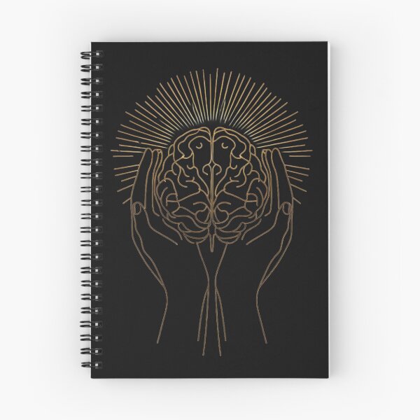 Aperçu de l'œuvre Esprit radieux - Illustrations au trait sur la santé mentale et la psychologie créée et vendue par MouradStudio.