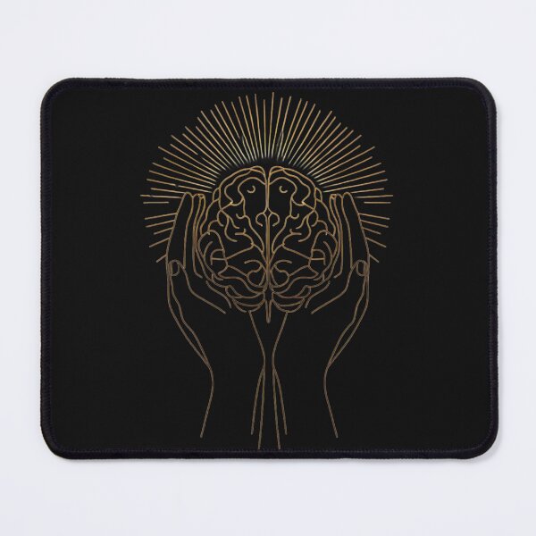 Item preview, Radiant Mind - Mental Health & Psychology Line Art designed and sold by MouradStudio.