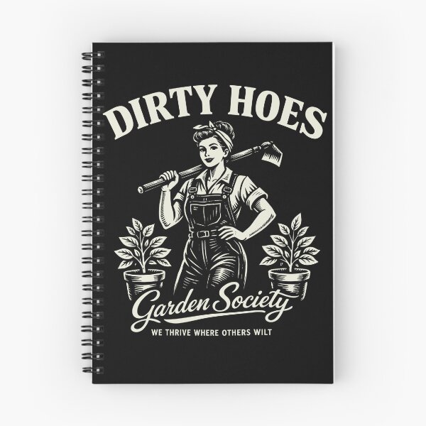 Item preview, Dirty Hoes Garden Society Vintage Gardening Shirt designed and sold by justinhmorton.