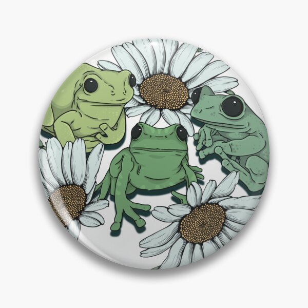 Item preview, Frogs and Flowers designed and sold by Nimlongarts.