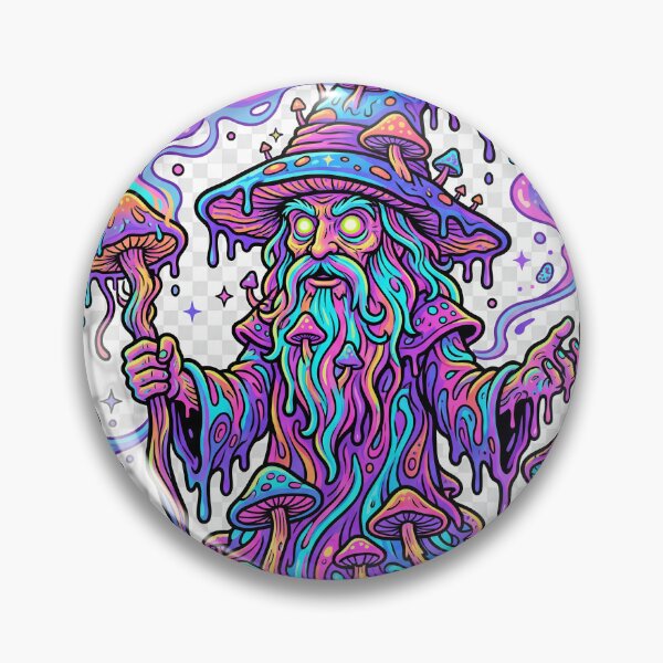 Item preview, Psychedelic Mushroom Magician designed and sold by ALMorgan16.