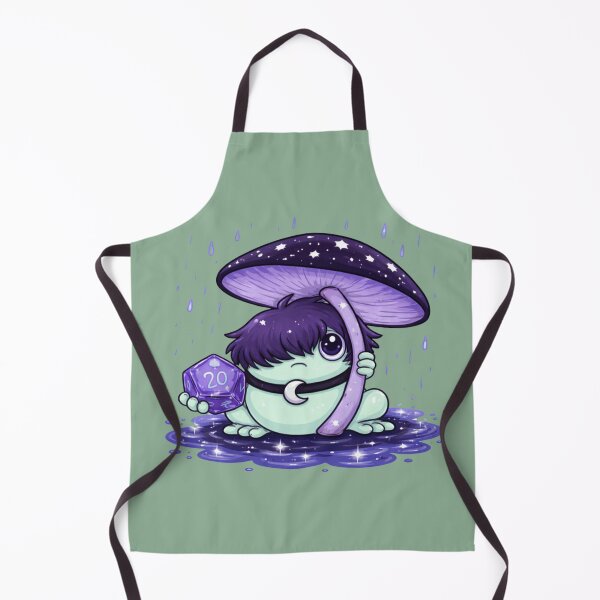 Item preview, Emo goth frog holding D20 dice designed and sold by BritishDelights.
