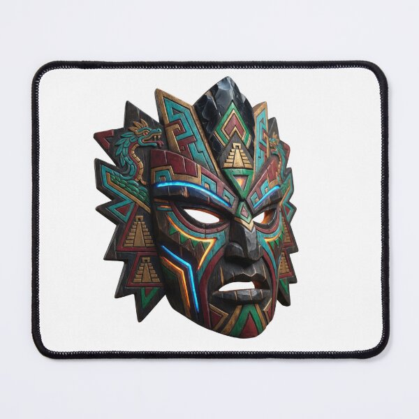 Item preview, Tribal Mask | Mesoamerican Echoes designed and sold by Tee-Tribu.