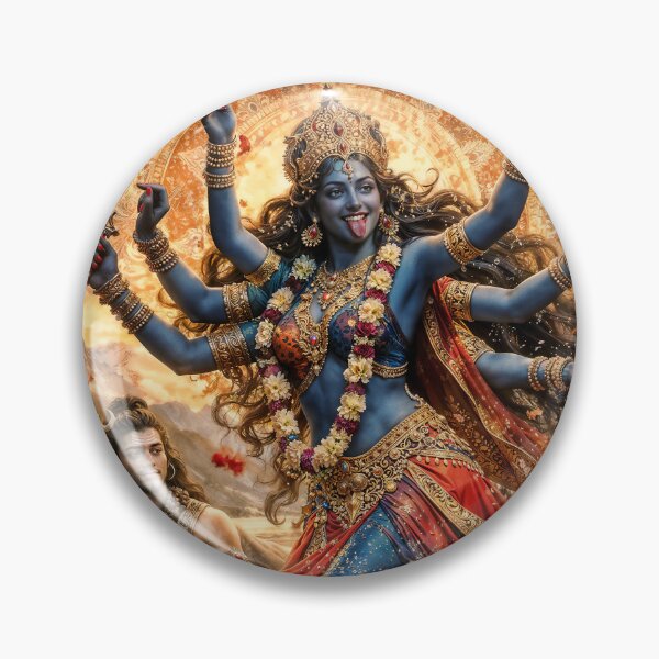 Item preview, The Red Dance of Time, Goddess Kali and Lord Shiva designed and sold by AliceWhiteDF.
