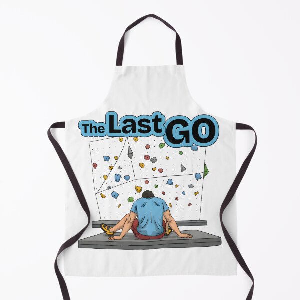 Item preview, The Last Go - Funny Male Bouldering & Gym Climbing Art designed and sold by LoopassVD.