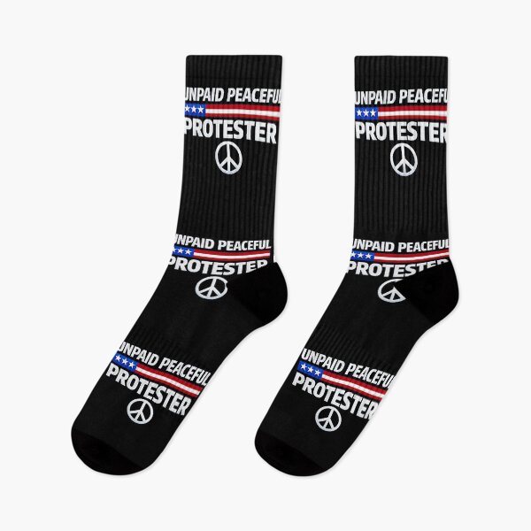 Item preview, Unpaid Peaceful Protester designed and sold by gear-posters.
