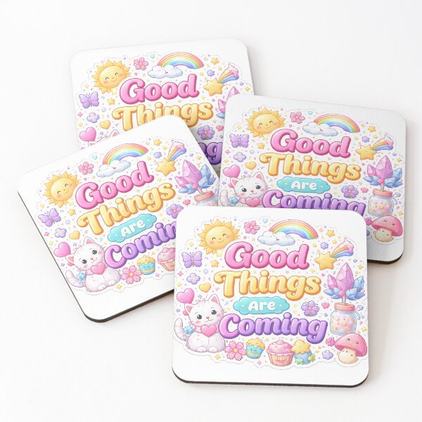 Item preview, Good Things Are Coming – Positive Vibes sticker designed and sold by Jaideep Walia.