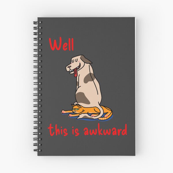 Aperçu de l'œuvre T-shirt à slogan humoristique avec chien et chat créée et vendue par Maria Tanner Designs.