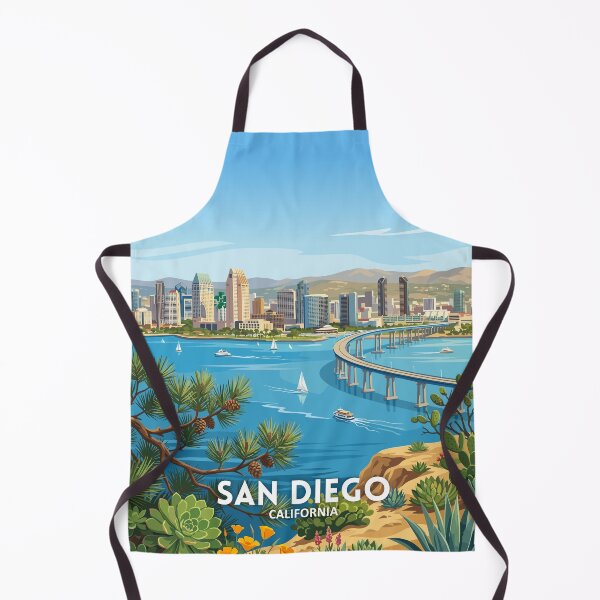Item preview, San Diego California - Travel Art designed and sold by Marciolini.