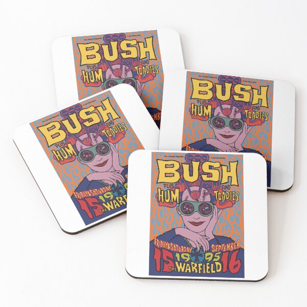 Item preview, Bush - Warfield 1995 Psychedelic Show: British Grunge on Fire designed and sold by rockfanatic.