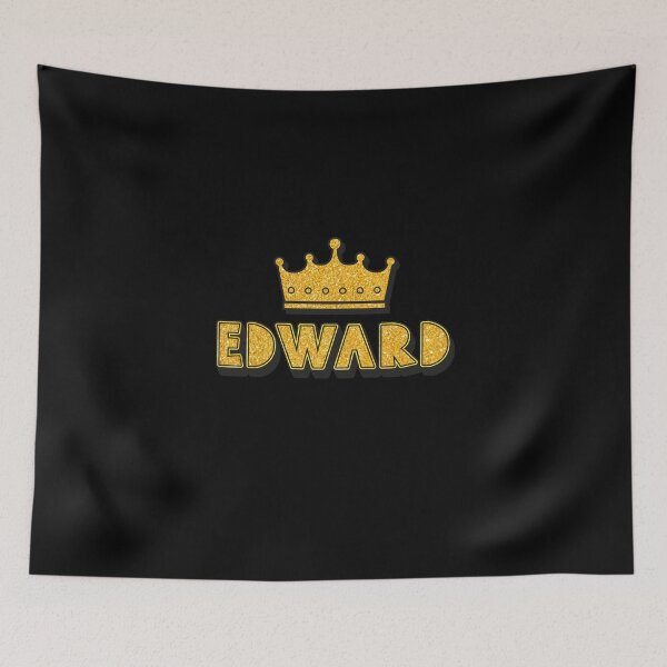 Item preview, Edward Personalized Name With Crown - Cool & Funny Custom Gift for Men and Boys designed and sold by Oussinc.