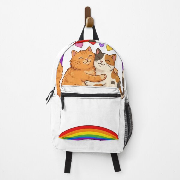 Item preview, Cat Love Rainbow | Relationship Cute designed and sold by Tee-Tribu.