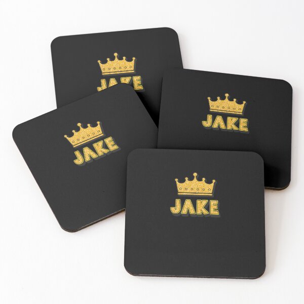 Item preview, Jake Personalized Name With Crown - Cool & Funny Custom Gift for Men and Boys designed and sold by Oussinc.