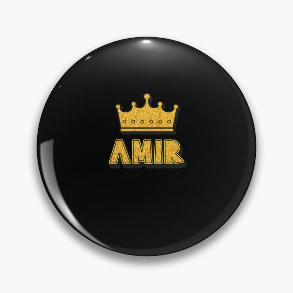 Item preview, Amir Personalized Name With Crown - Cool & Funny Custom Gift for Men and Boys designed and sold by Oussinc.