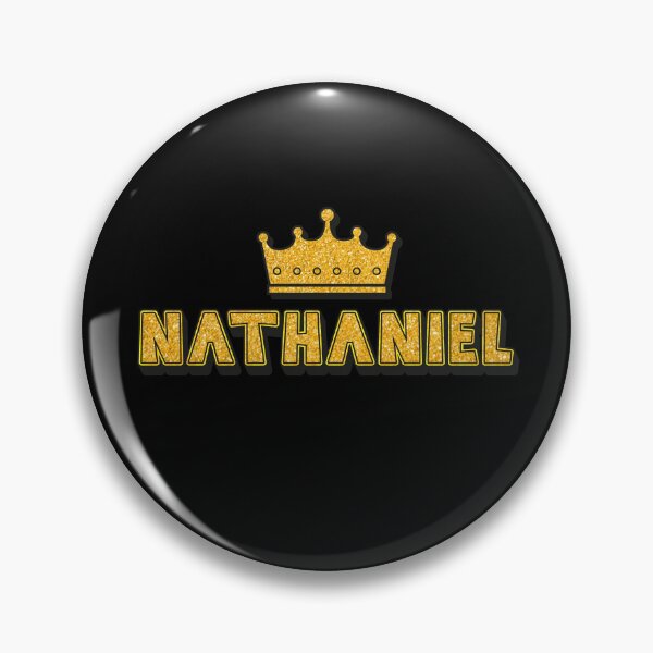 Item preview, Nathaniel Personalized Name With Crown - Cool & Funny Custom Gift for Men and Boys designed and sold by Oussinc.