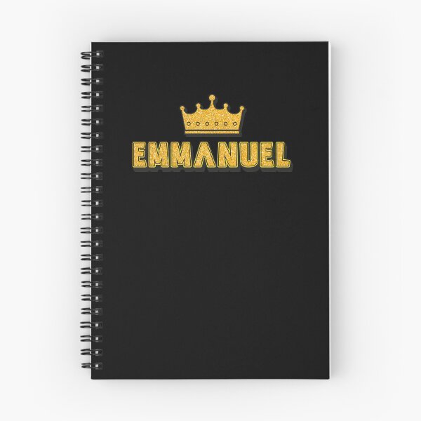 Item preview, Emmanuel Personalized Name With Crown - Cool & Funny Custom Gift for Men and Boys designed and sold by Oussinc.