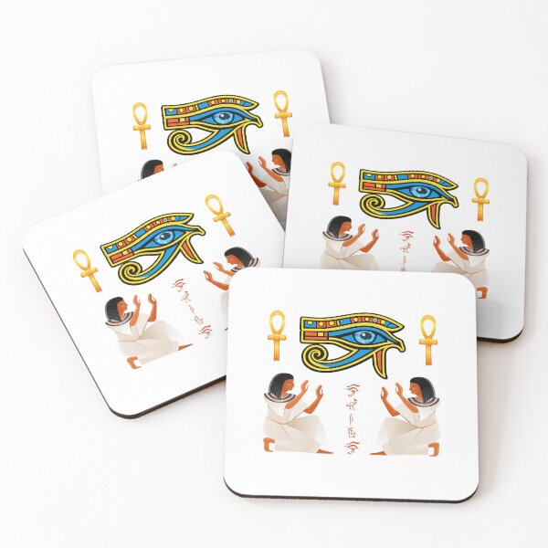 Item preview, Egyptian Eye of Horus – Ancient Egyptian Spiritual Protection Art designed and sold by GulfSignature.