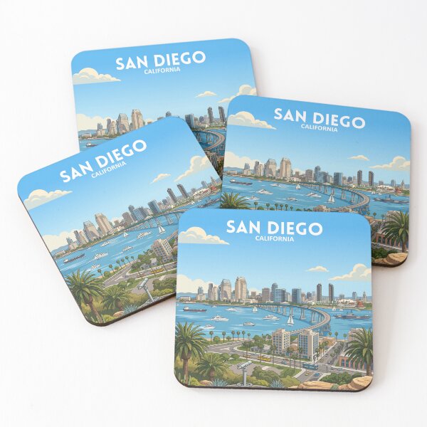 Item preview, San Diego California - Travel Art designed and sold by Marciolini.