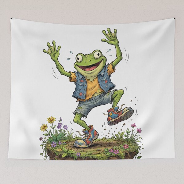 Item preview, Cute frog designed and sold by PP&RAINBOW SHOP.