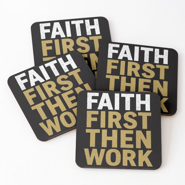 Item preview, Faith First Then Work Hoodie | Faith & Fitness Apparel designed and sold by guchieworldcollection.