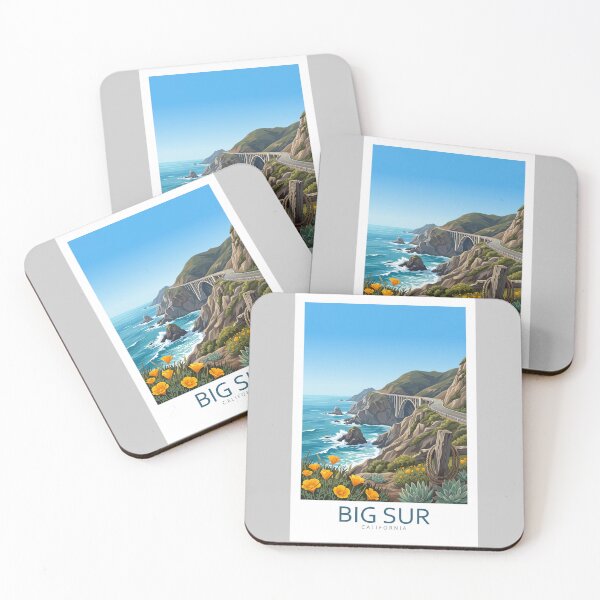 Item preview, Big Sur California - Travel art designed and sold by Marciolini.