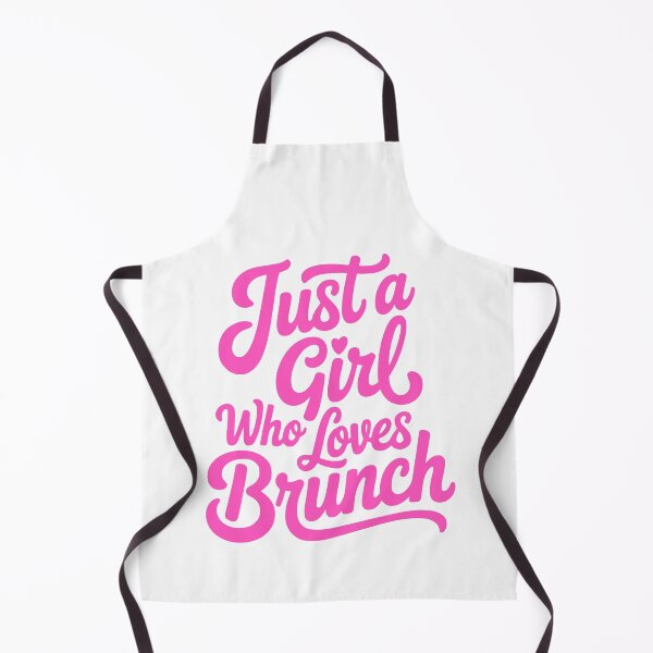 Item preview, Just a Girl Who Loves Brunch! Cute Pink Cursive Brunch Lover designed and sold by PMCreative.