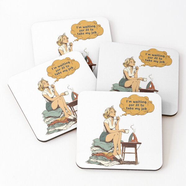 Item preview, AI Take My Job - Funny Modern Housewife Gift designed and sold by KissMyBerry.
