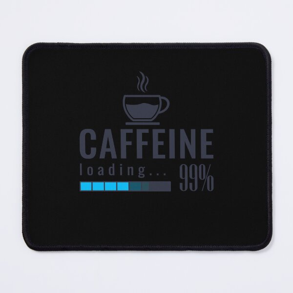 Item preview, Caffeine Loading 99% | Sarcastic Night Shift Humor Shirt designed and sold by vizzionary.