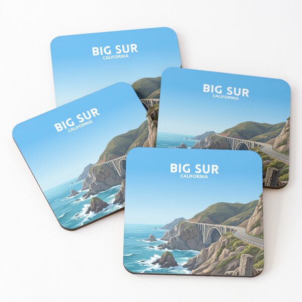 Item preview, Big Sur California - Travel Art designed and sold by Marciolini.