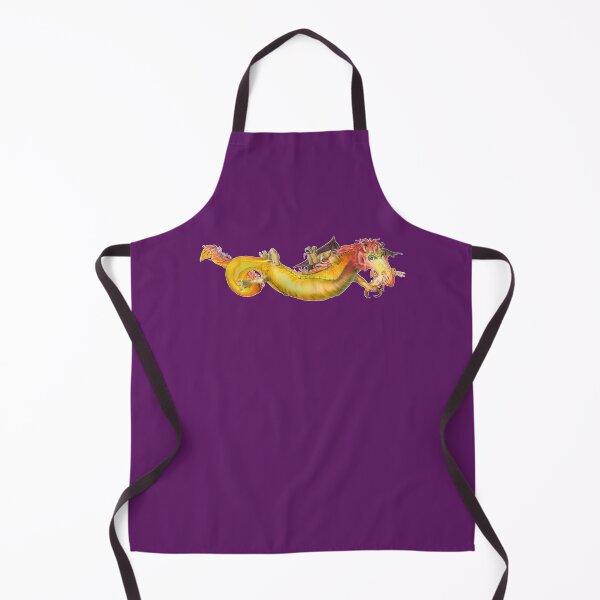 Item preview, Yellow Dragon – Fantasy Watercolor Art designed and sold by Alkaravan Creators.