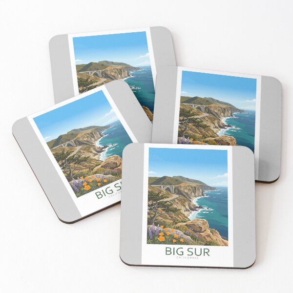 Item preview, Big Sur California - Travel art designed and sold by Marciolini.