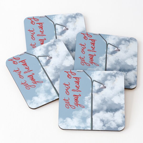 Item preview, Get out of your head clouds pop art designed and sold by MadaFaCose.