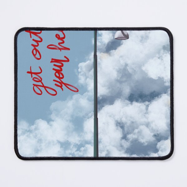 Item preview, Get out of your head clouds pop art designed and sold by MadaFaCose.