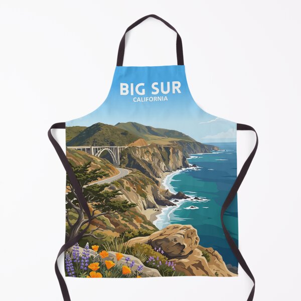 Item preview, Big Sur California - Travel Art designed and sold by Marciolini.