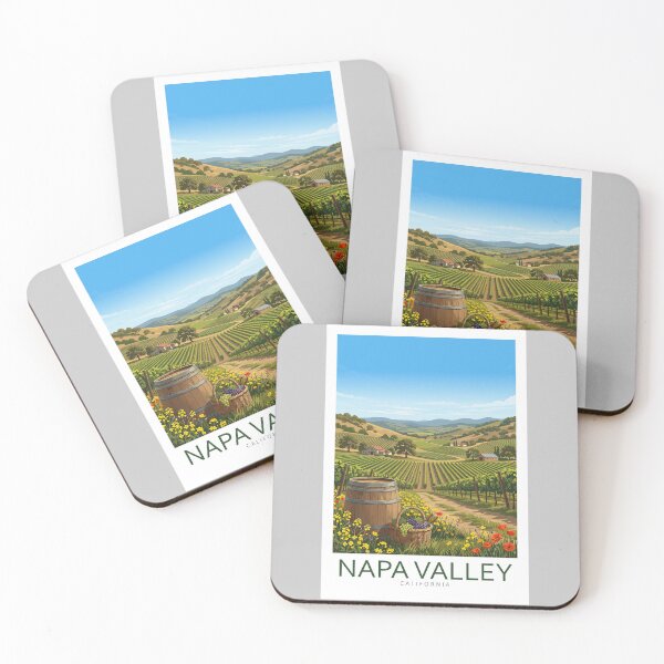 Item preview, Napa Valley California - Travel art designed and sold by Marciolini.